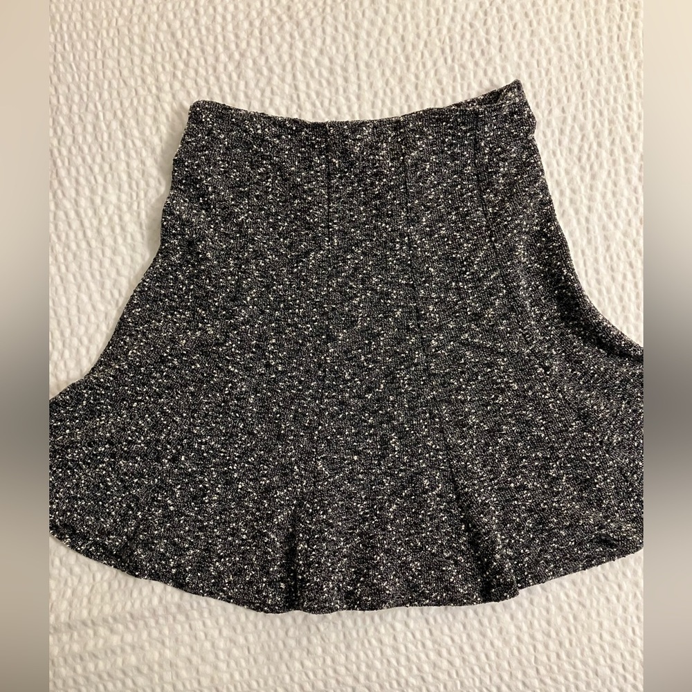 Cynthia Rowley Skirt Flare Work Wear Business Casual Mid Thigh Ruffle Size 10